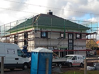 Neubau eines Einfamilienhauses