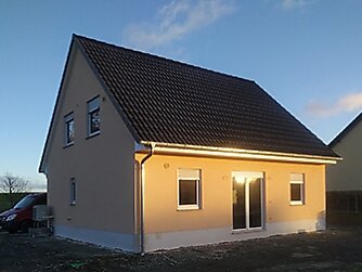 Neubau eines Einfamilienhauses