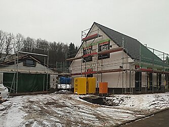 Neubau eines Einfamilienhauses 