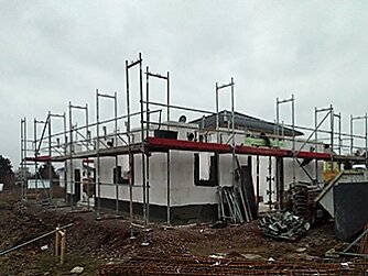 Neubau eines Einfamilienhauses