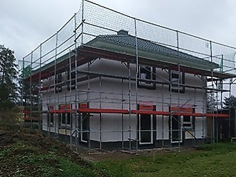 Neubau eines Einfamilienhauses