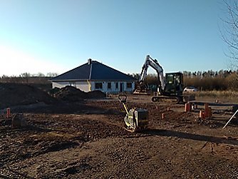 Neubau eines Einfamilienhauses 