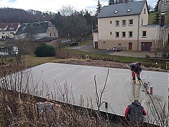 Neubau eines Einfamilienhauses 