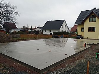 Neubau eines Einfamilienhauses