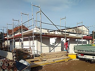 Neubau eines Einfamilienhauses