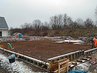 Neubau eines Einfamilienhauses