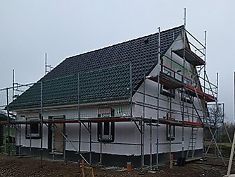 Neubau eines Einfamilienhauses