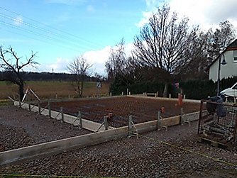 Neubau eines Einfamilienhauses 