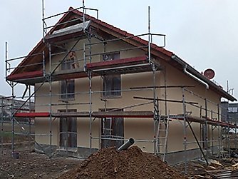 Neubau eines Einfamilienhauses