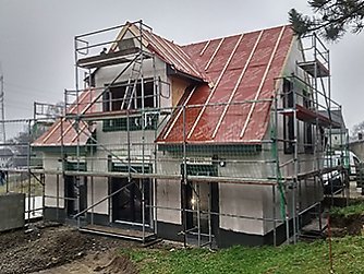 Neubau eines Einfamilienhauses