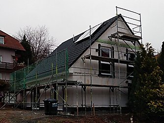 Neubau eines Einfamilienhauses