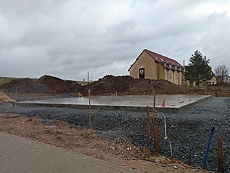 Neubau eines Einfamilienhauses 