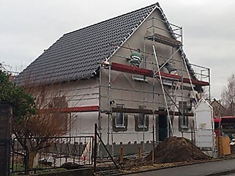 Neubau eines Einfamilienhauses