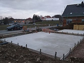 Neubau eines Einfamilienhauses 